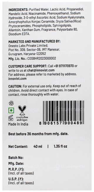 Chemist At Play Vitamin C Neck Knee Elbow Brightening Roll On 40Ml