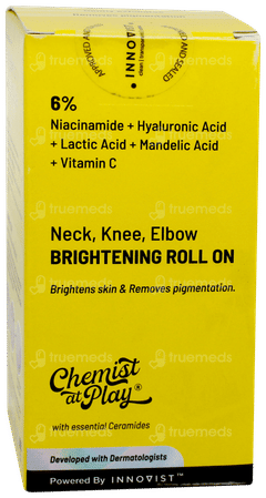 Chemist At Play Vitamin C Neck Knee Elbow Brightening Roll On 40Ml