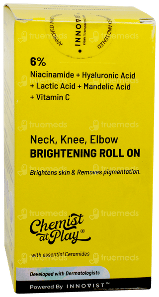 Chemist At Play Vitamin C Neck Knee Elbow Brightening Roll On 40Ml
