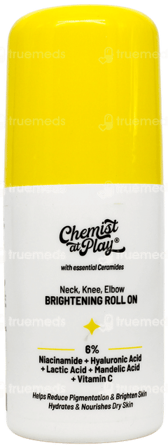Chemist At Play Vitamin C Neck Knee Elbow Brightening Roll On 40Ml