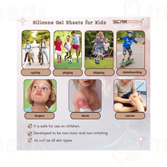 Scarxgen 5cm X 5cm Silicone Gel Sheet 1