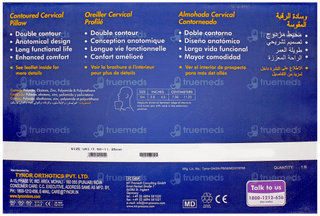 Tynor B 19 Countoured Cervical Universal Pillow 1