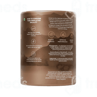 Wellbeing Nutrition Pure Himalayan Shilajit Gold Resin 20gm