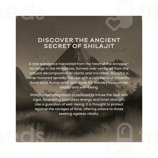 Wellbeing Nutrition Pure Himalayan Shilajit Gold Resin 20gm