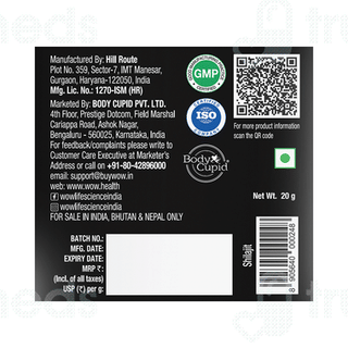 Wow Life Science Pure Himalayan Shilajit Resin 20gm