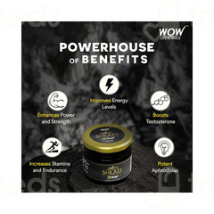 Wow Life Science Pure Himalayan Shilajit Resin 20gm