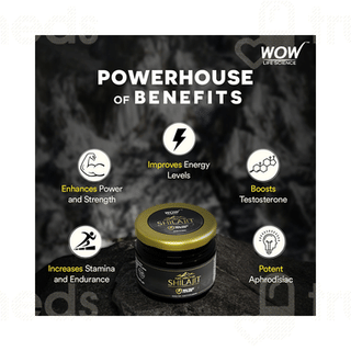 Wow Life Science Pure Himalayan Shilajit Resin 20gm