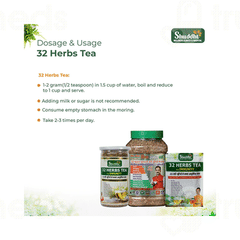 Shuddhi Ayurveda 32 Herbs Tea 250gm