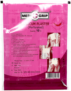 Medigrip Capsicum Plaster 10