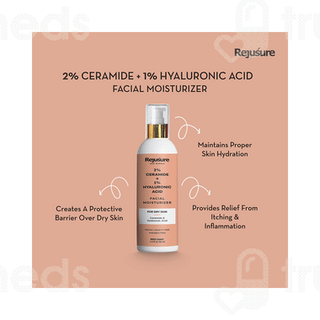 Rejusure 2% Ceramide + 1% Hyaluronic Acid Facial Moisturizer 50ml