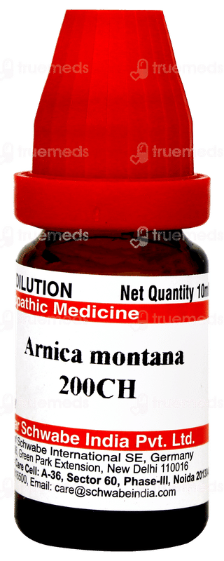Dr Willmar Schwabe Arnica Montana 200 Dilution 10ml