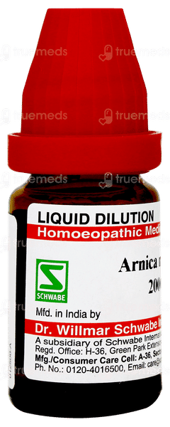 Dr Willmar Schwabe Arnica Montana 200 Dilution 10ml