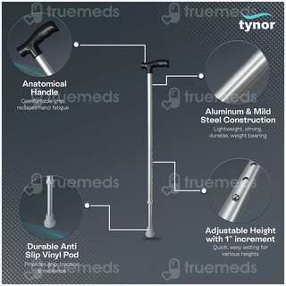 Tynor L Type Walking Stick 1