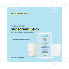 Truhabit Spf 50+ Sunscreen Stick 13gm