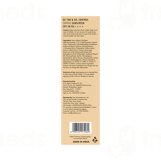 Mcaffeine Sun Fix Hydra Repair Spf 50 Pa++++ Sunscreen 50Ml