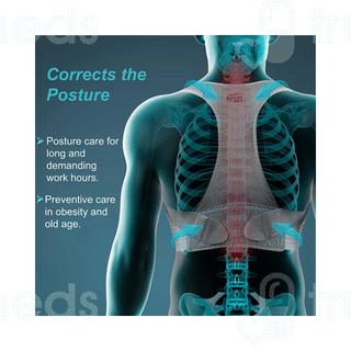 Tynor A 33 Grey Large Posture Corrector 1