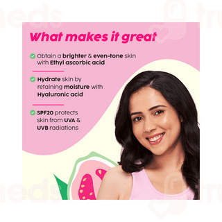 Plix Guava Glow Spf 20 Smoothie Moisturizer 50gm