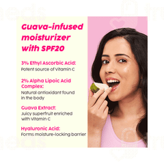 Plix Guava Glow Spf 20 Smoothie Moisturizer 50gm