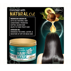 St Botanica Biotin & Collagen Hair Mask 200Ml