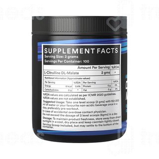 Inlife Micronized Citrulline Malate 2:1 200gm