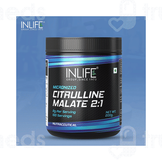 Inlife Micronized Citrulline Malate 2:1 200gm
