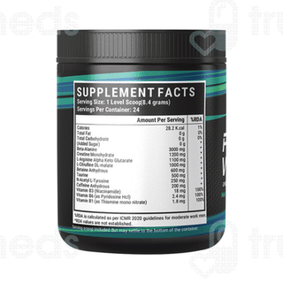 Inlife Pre Workout Watermelon Flavour 200gm