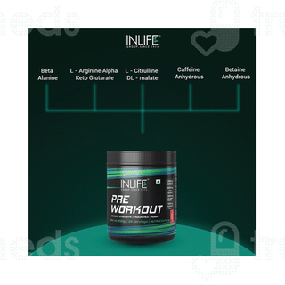 Inlife Pre Workout Watermelon Flavour 200gm