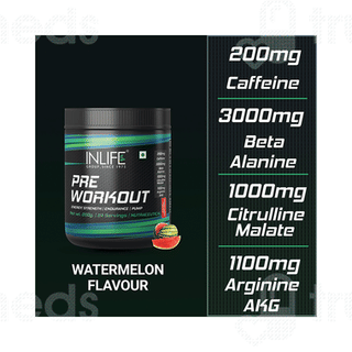 Inlife Pre Workout Watermelon Flavour 200gm