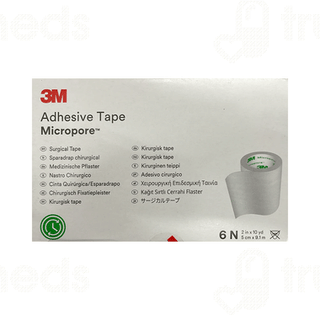 3m Micropore 5cm X 9.14m Adhesive Tape 6