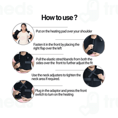 Sandpuppy Neckfit Electric Fir Heating Pad 1