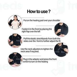 Sandpuppy Neckfit Electric Fir Heating Pad 1