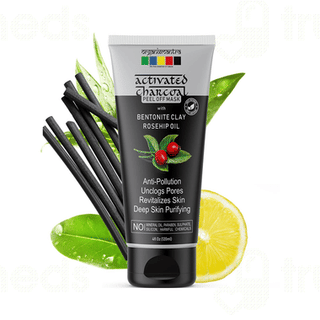 Organixmantra Activated Charcoal Peel Off Mask 120ml