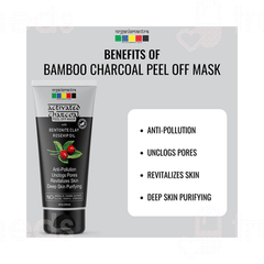 Organixmantra Activated Charcoal Peel Off Mask 120ml