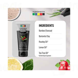 Organixmantra Activated Charcoal Peel Off Mask 120ml