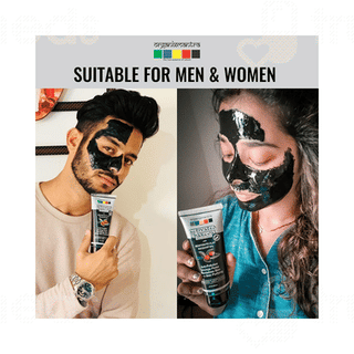 Organixmantra Activated Charcoal Peel Off Mask 120ml
