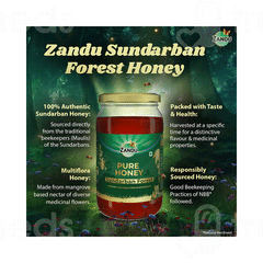 Zandu Sundarban Forest Pure Honey 500Gm