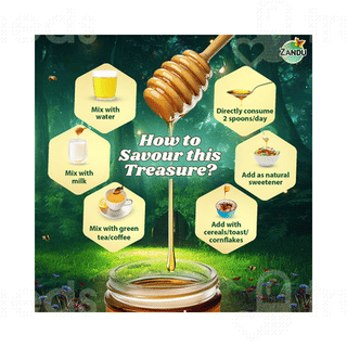 Zandu Sundarban Forest Pure Honey 500Gm