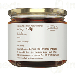 Natures Nectar Forest Raw & Unprocessed Honey 400gm Natures Nectar Forest Raw & Unprocessed Honey 400gm