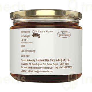 Natures Nectar Forest Raw & Unprocessed Honey 400gm