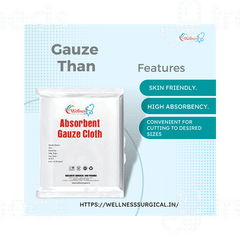 Wellness Surgical Absorbent 90cm X 18m Gauze Cloth 1