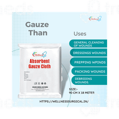 Wellness Surgical Absorbent 90cm X 18m Gauze Cloth 1