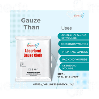 Wellness Surgical Absorbent 90cm X 18m Gauze Cloth 1