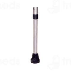 Be Safe Forever Height Adjustable Grey Steel Adult Walking Cane Support Stick 1