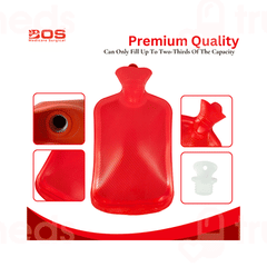 Bos Medicare Surgical Rubber Red Hot Water Bag 1