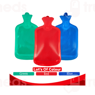 Bos Medicare Surgical Rubber Red Hot Water Bag 1