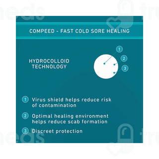 Compeed New Cold Sore Treatment Patch 15