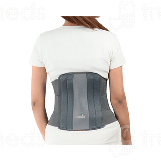 K Squarians Contoured Lumbar Sacral Small Grey Belt 1