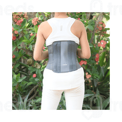 K Squarians Contoured Lumbar Sacral Small Grey Belt 1