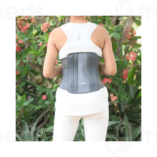K Squarians Contoured Lumbar Sacral Small Grey Belt 1