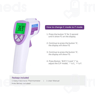 Mcp Non Contact Infrared Thermometer 1